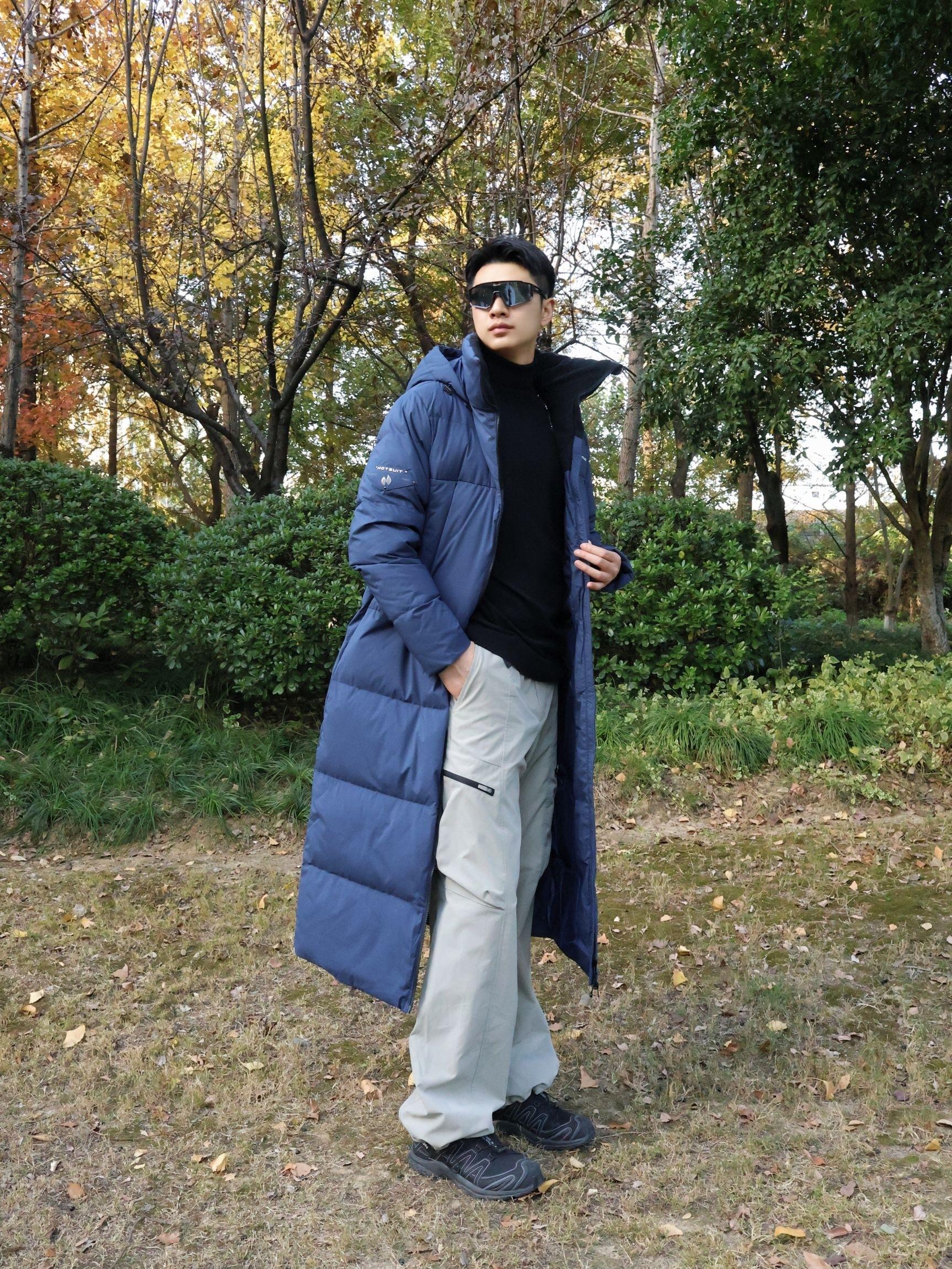 帅气通勤长款羽绒服|我爱了~